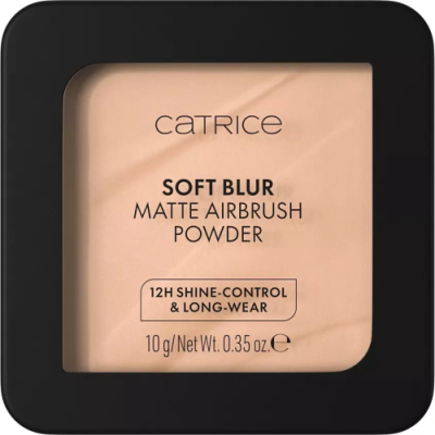CATRICE пудра матирующая soft blur matte airbrush powder 030W
